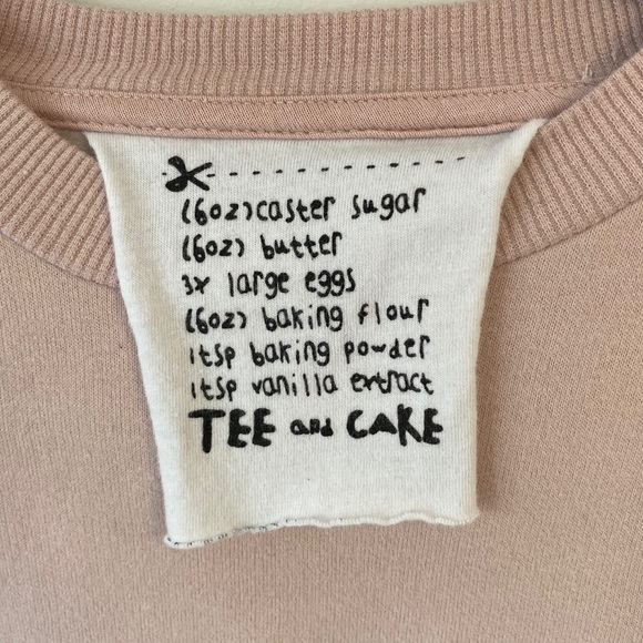 Tee & Cake Crew Neck Sweater / Size 4 - Picture 2 of 3